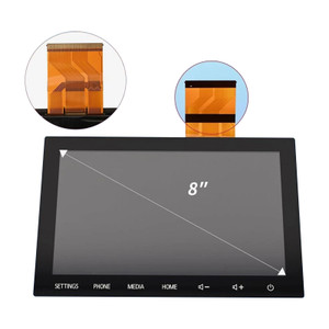 8" LCD Display Touch Screen Radio 8740A098 For Mitsubishi Outlander 2020-2022