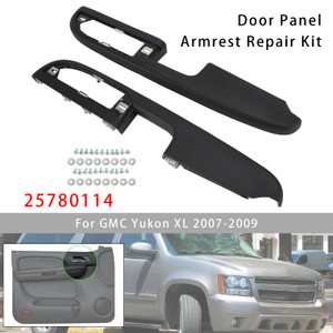 2Pcs Front Door Panel Armrest Repair For Silverado Suburban Tahoe 2007-2009