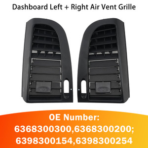 Dashboard L+R Air Vent Grille For Benz W636 04-15 W639 10-04