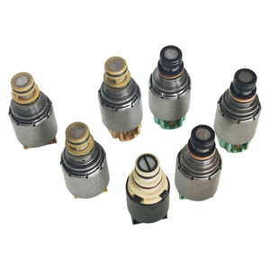 7PCS 6F15 6F35 Transmission Solenoid Kit (Black Solenoid Type) For Ford Mercury
