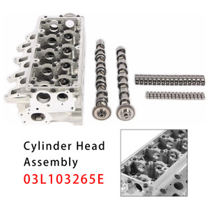 Cylinder Head Assembly 03L103265E For VW Amarok Crafter 2.0TDI