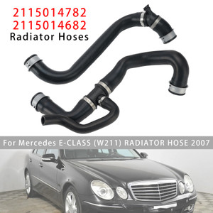 Upper+Lower Radiator Hoses Molded For Mercedes S211 W211 E350 2006-2009
