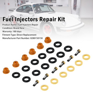 Fuel Injector Seal O-Ring 0280150158 For Porsche 911 3.2 Carrera 1983-1986