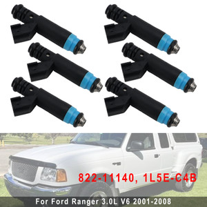 6Pcs Fuel Injector For Ford Ranger 01-08 For Mazda B3000 02-08 1L5E-C4B