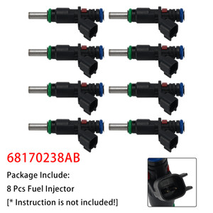 8Pcs Fuel Injector For Dodge Challenger 15-20 Charger 2015-2020 68170238AB