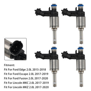 4Pcs Fuel Injector For Ford Edge 2015-2018 Escape 2017-2019 0261500365