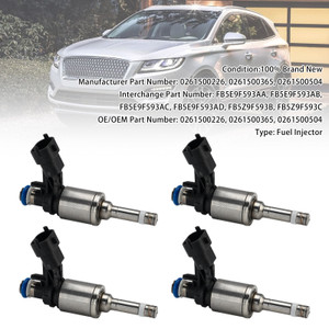 4Pcs Fuel Injector For Ford Edge 2015-2018 Escape 2017-2019 0261500365