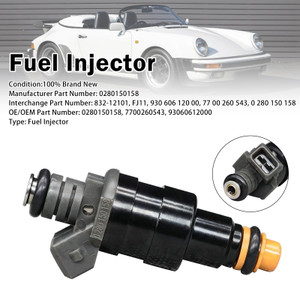 1Pcs Fuel Injector For Porsche 911 Base Carrera 3.2L 1984-1989 0280150158