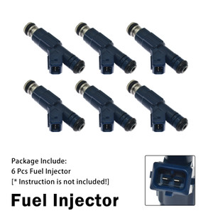 6Pcs Fuel Injector For Ford Granada 1972-1994 Sierra 1982-1993 0280155712