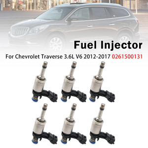 6Pcs Fuel Injector For Chevrolet Traverse 3.6L V6 2012-2017 0261500131
