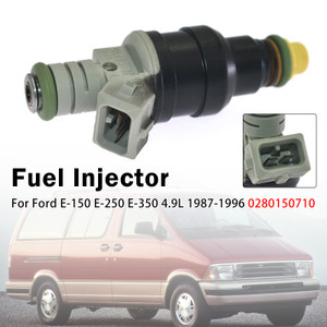 1Pcs Fuel Injector For Ford E-150 E-250 E-350 4.9L 1987-1996 0280150710