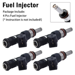 4Pcs Fuel Injector For BMW M5 E60 E61 M6 E63 E64 5.0L 2004-2010 0280158036