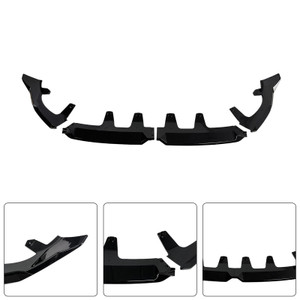 Gloss Black Front Bumper Lip Spoiler Splitter Fit BMW X3 G45 M-Sport 2025+