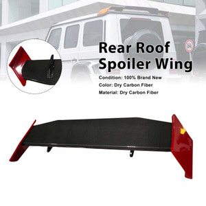 Carbon Fiber Rear Roof Spoiler Wing Fit Benz W463A W464 2019-2023 Rocket Style