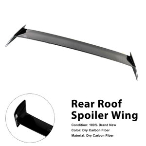 Carbon Fiber Rear Roof Spoiler Wing Fit Benz W463A W464 2019-2023 Shark Style