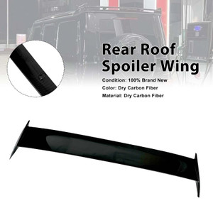Carbon Fiber Rear Roof Spoiler Wing Fit Benz W463A W464 2019-2023 Shark Style