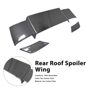 Carbon Fiber Rear Roof Spoiler Wing Fit Benz W463A W464 2019-2023 Brabus Style