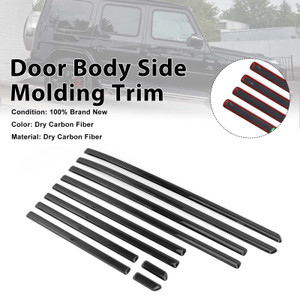 DRY CF Door Body Side Molding Trim Fit Benz G Class W464 W465 2019-2026