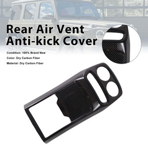Dry Carbon Fiber Rear Air Vent Anti-kick Cover Fit G class W464 W463A 2019+