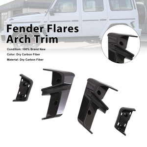 Dry Carbon Fender Flares Arch Trims Fit Mercedes Benz W464 B700 B800 2019+ Wide