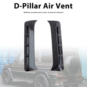 Carbon Fiber D-Pillar Air Vents Fit Mercedes Benz G-Class W464 W463A 2019+