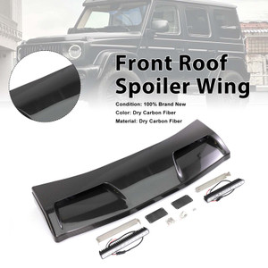 Even Style Front Roof Spoiler Wing Fit Benz G-Class W464 G550 2019-2023 W/Led