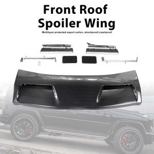 Even Style Front Roof Spoiler Wing Fit Benz G-Class W464 G550 2019-2023 W/Led