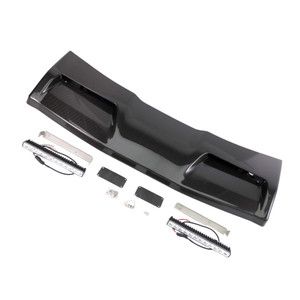 Concave style Front Roof Spoiler Wing Fit Benz G-Class W464 2019-2023 W/Led
