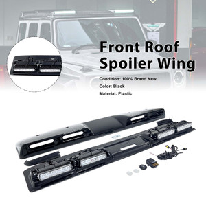 Brabus Style Front Roof Spoiler Wing Fit Benz G-Class W464 2019-2023 W/Led