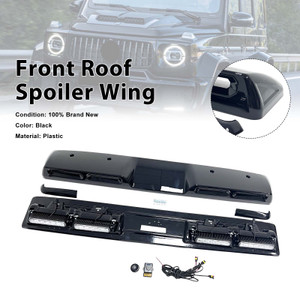 Brabus Style Front Roof Spoiler Wing Fit Benz G-Class W464 2019-2023 W/Led