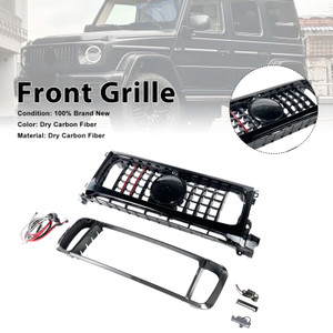 Dry Carbon Front Grille Grill Fit Benz W464 B800 B900 2019-2023 Rocket Style
