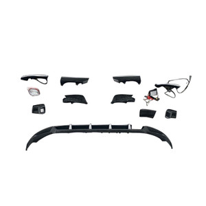 Shark Style Front Bumper Lip Fit Mercedes Benz G-Class W464 W463A 2019-2023