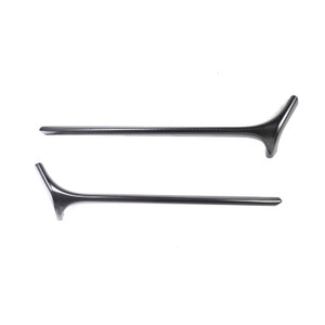 Carbon Fiber Front Window A-Pillar Addon Fit Benz G Class W464 G500 2019-2023