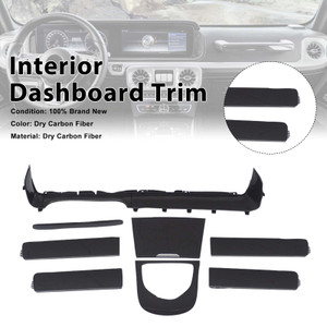Dry Carbon Interior Dashboard Trim Fit Benz G-Class W463A W464 2019-2023