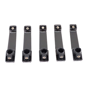 5PCS Carbon Fiber Door Handle Cover Trim Fit Mercedes G Class W464 2019-2023