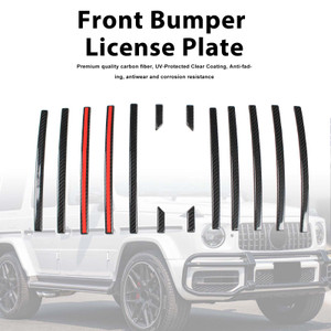 Carbon Fiber Front Grille Trim Cover Fit Mercedes G Class W464 G63 2019-2023