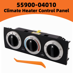 Climate Heater Control Panel 55900-04010 for Toyota Tacoma 05-11 Non-A/C Model
