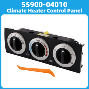 Climate Heater Control Panel 55900-04010 for Toyota Tacoma 05-11 Non-A/C Model