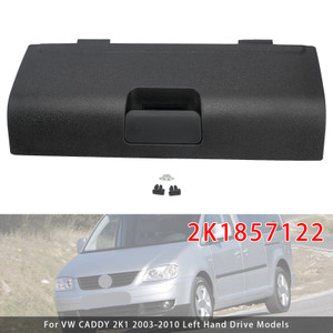 Glovebox Compartment Cover 2K1857122 Black For Vw Caddy 2K1 2003-2010