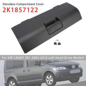 Glovebox Compartment Cover 2K1857122 Black For Vw Caddy 2K1 2003-2010