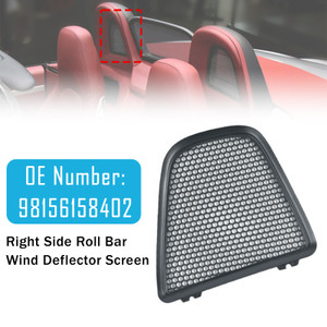 Right Side Roll Bar Wind Deflector For Porsche 982 718 Boxster 2017é?021