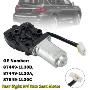 Rear Right 3Rd Row Seat Motor 87449-1L30B For Infiniti QX56 QX80 2011-2017