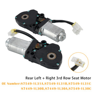Rear Left+Right 3Rd Row Seat Motor 87449-1L30B For Infiniti QX56 QX80 2011-2017