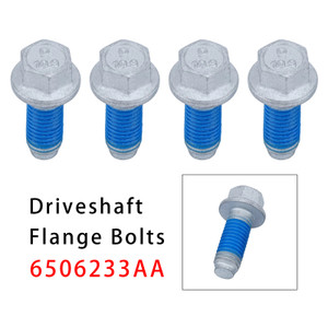 4PCS Driveshaft Flange Bolts 6506233AA For Jeep Dodge Ram Chrysler Mitsubishi