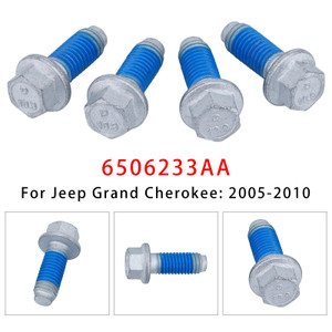 4PCS Driveshaft Flange Bolts 6506233AA For Jeep Dodge Ram Chrysler Mitsubishi