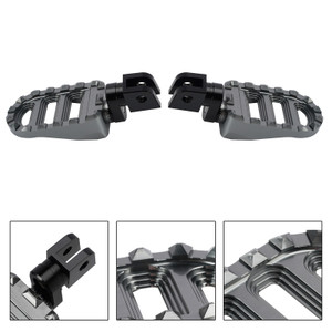 Front Footrests Foot Pegs fit for Honda NC750X NC750S 2016-2025 Gray