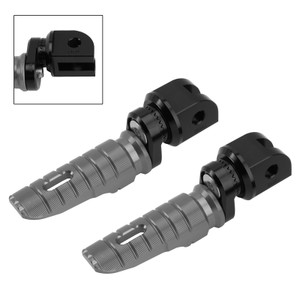 Front Footrests Foot Pegs fit for Speed 400 23-26 Thruxton 400 2026 Gray