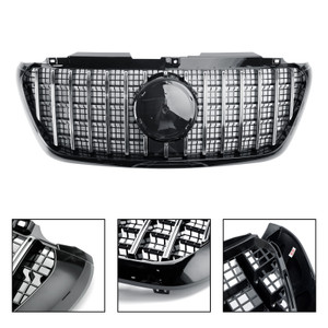 GT-Style Front Bumper Grille Grill Fit Mercedes Sprinter W907 W910 2018-2023