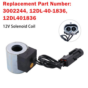 3002244 12v Solenoid Coil Fits For Hydac 12DL-40-1836 12DL401836