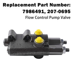 7986491 Flow Control Pump Valve For Rexroth Caterpillar E345D E330D Excavator